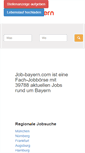 Mobile Screenshot of job-bayern.com